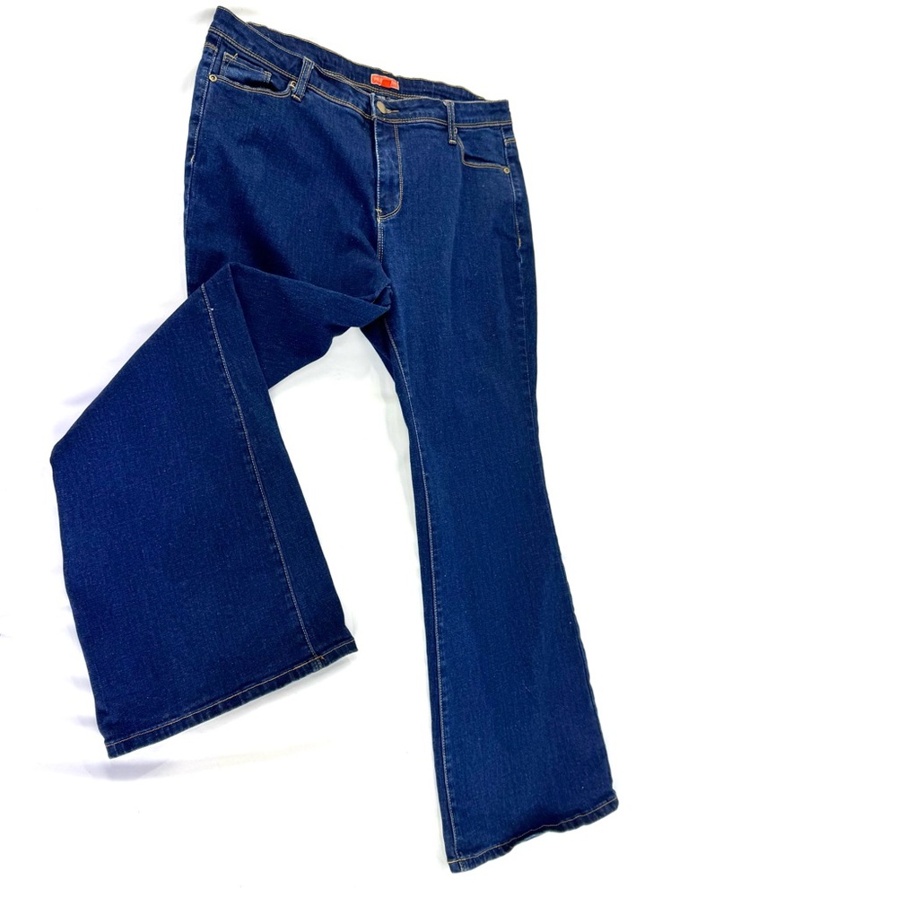 EUC ModCloth Blue Bell Bottom Style Jeans, Women’s XL 40” long - Picture 4 of 13